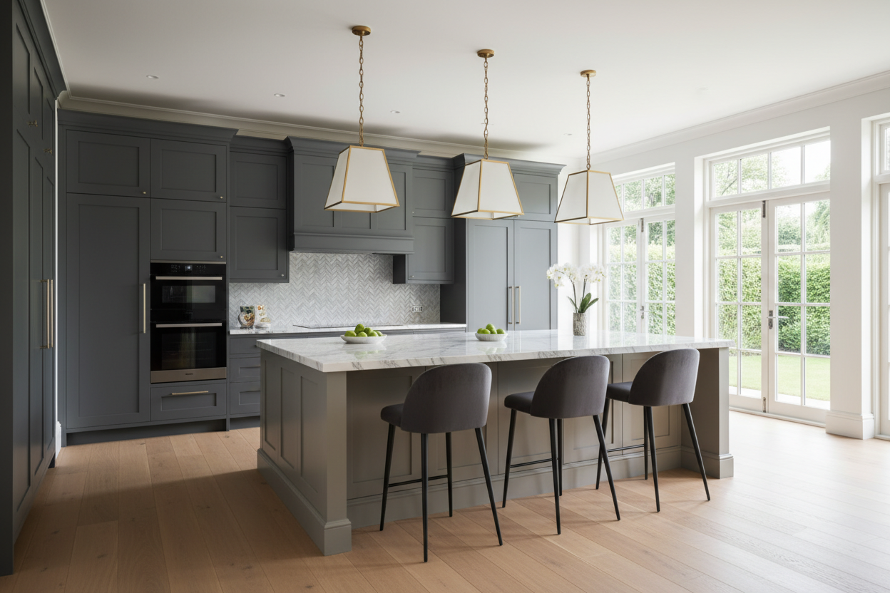 Achieving Timeless Luxury With Gray Kitchen Island Colors