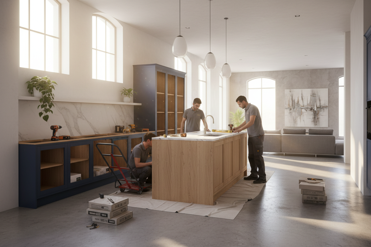 The Professional Guide to Install an Island in the Kitchen
