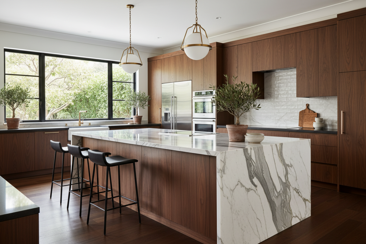 Mastering Kitchen Countertop Island Ideas for a Luxury Look