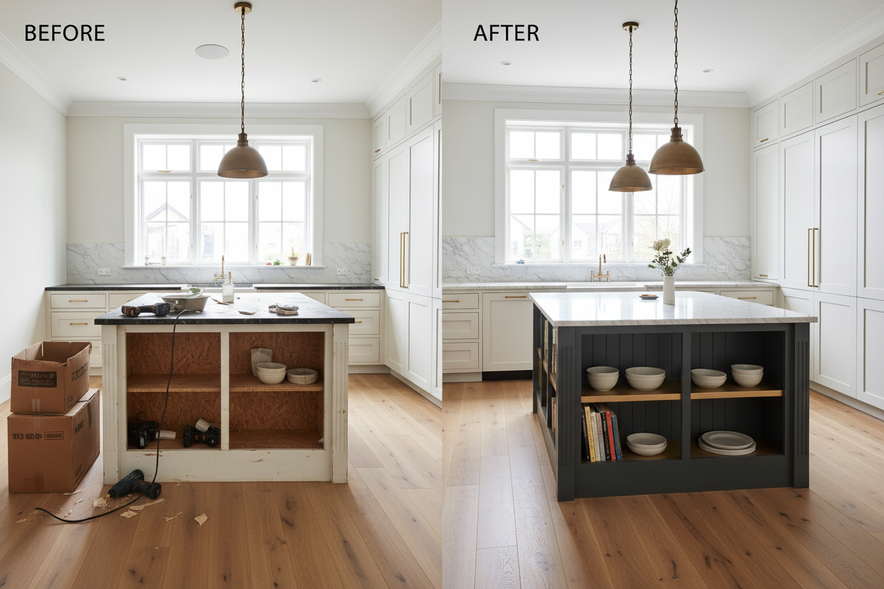 Achieve a Luxury Look With Your Kitchen Island Makeover