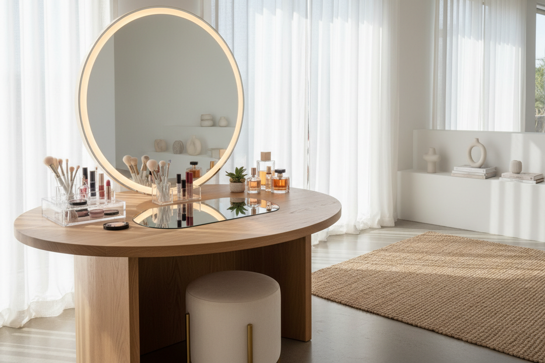 Designing the Ultimate Aesthetic Makeup Vanity Station