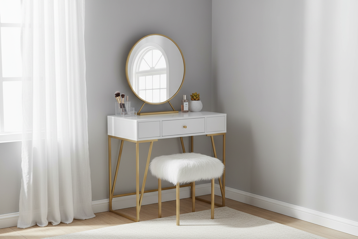 Achieve a Luxury Look With a Makeup Vanity Under $100 Free Shipping