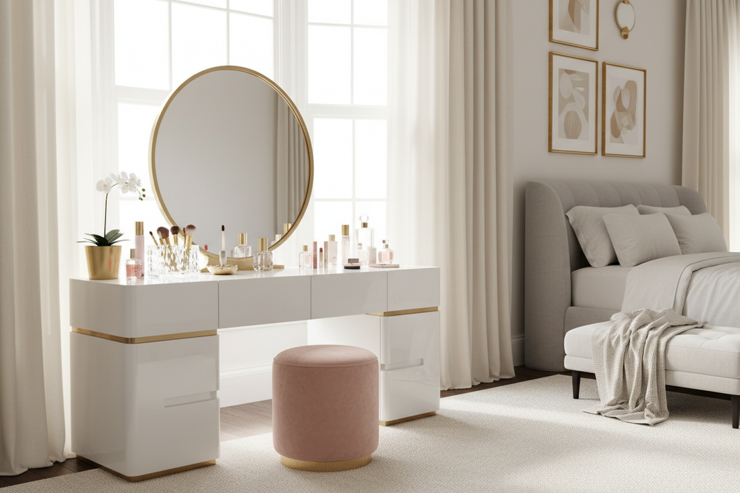 How to Style a Makeup Vanity Idea for a Luxury Look