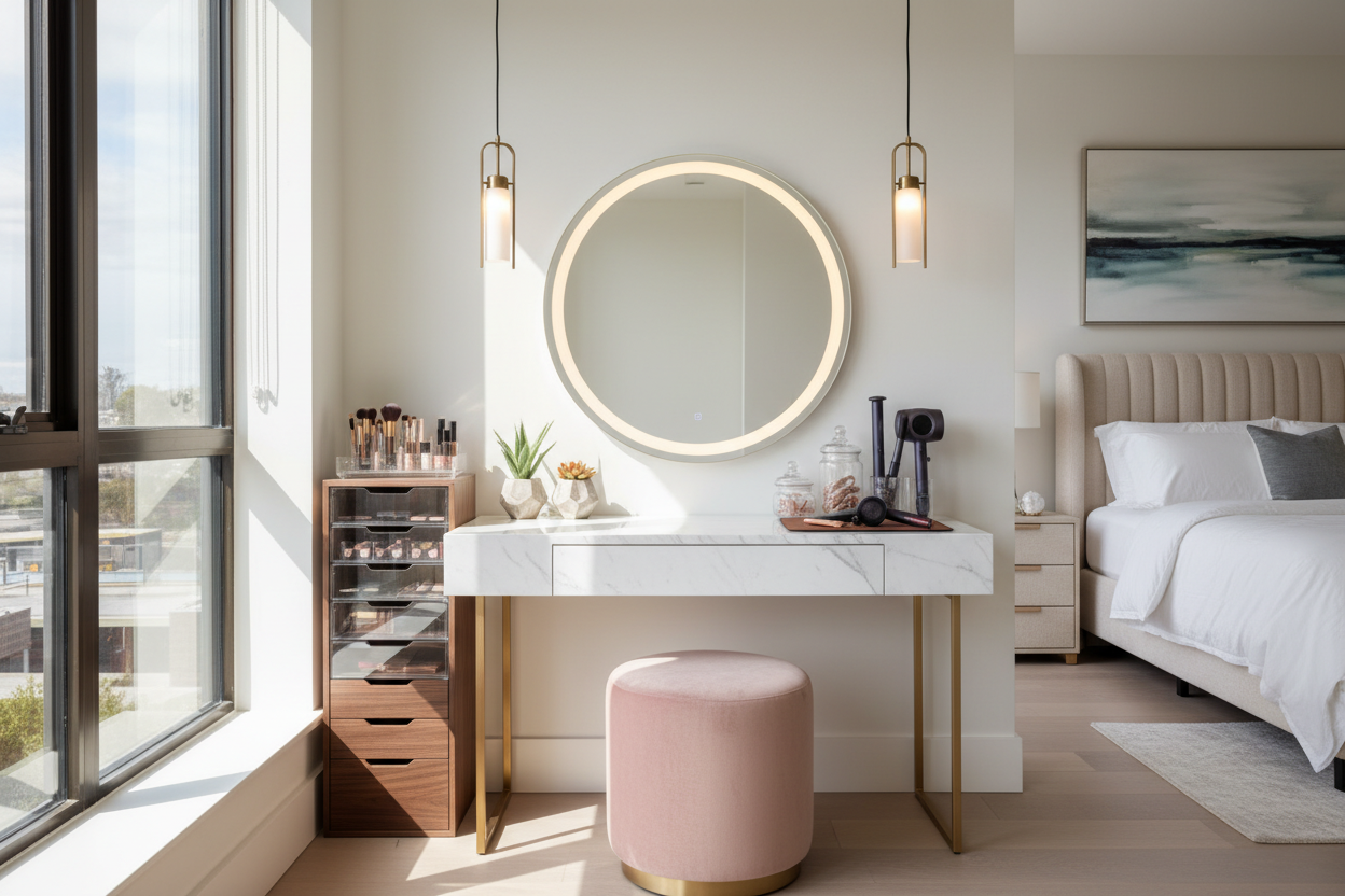 Curating the Perfect Makeup Hair Vanity: A Designer’s Guide