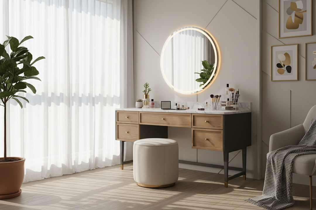 Mastering the Two Tone Makeup Vanity Aesthetic at Home