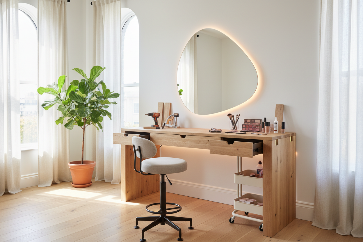 Building Your Own Makeup Vanity: The Ultimate Custom Design Guide