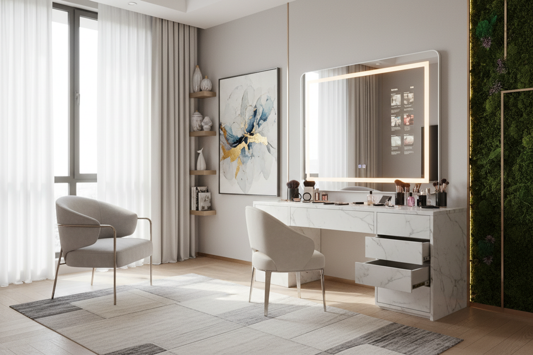 Is a Makeup Vanity With Touch Screen Mirror Worth It? The Truth