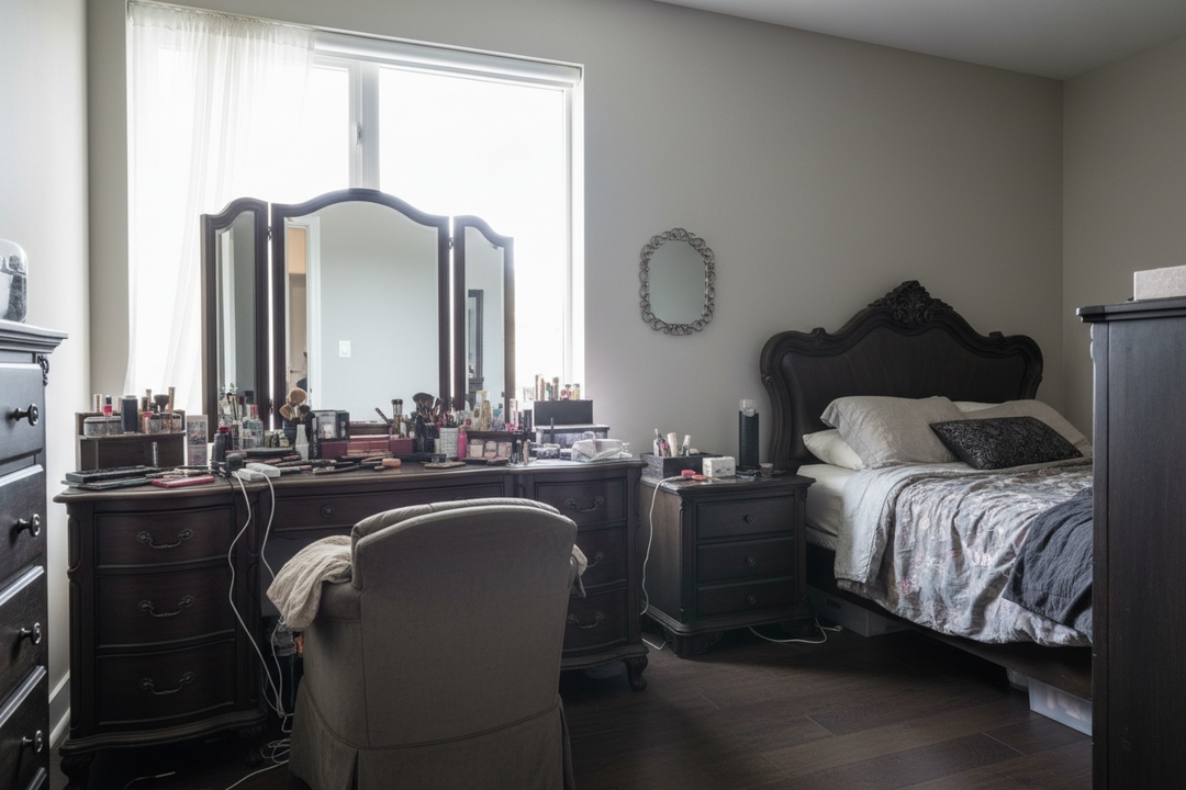 The Common Makeup Vanity for Small Spaces Layout Mistake