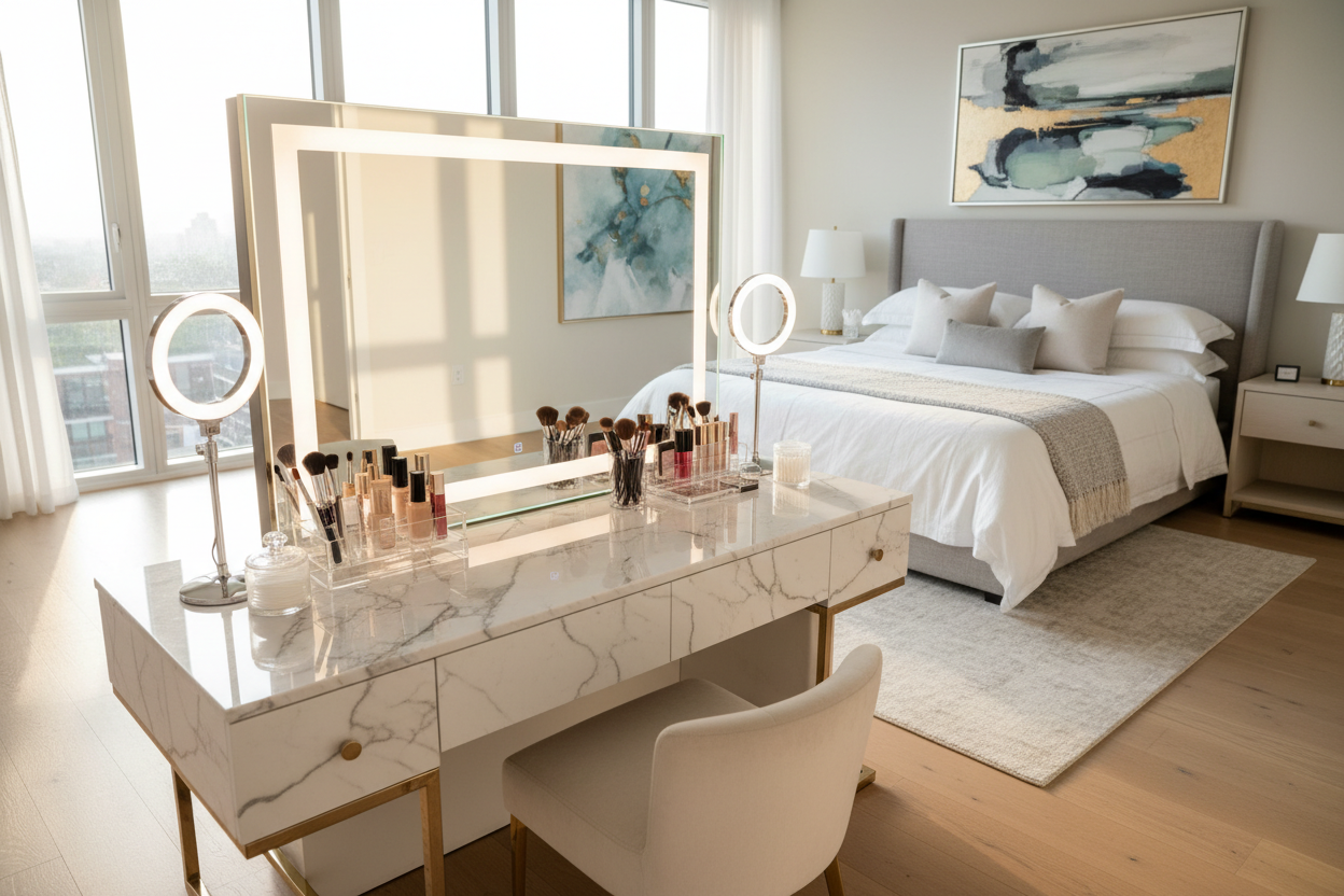 Cosmetic Vanity with Lights: A Designer’s Guide to Luxury