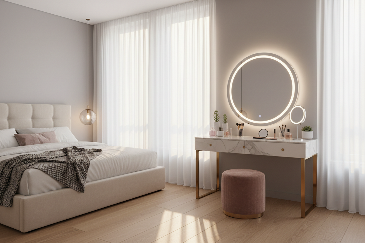Designing the Perfect Makeup Vanity With Lights: A Specialist's Guide