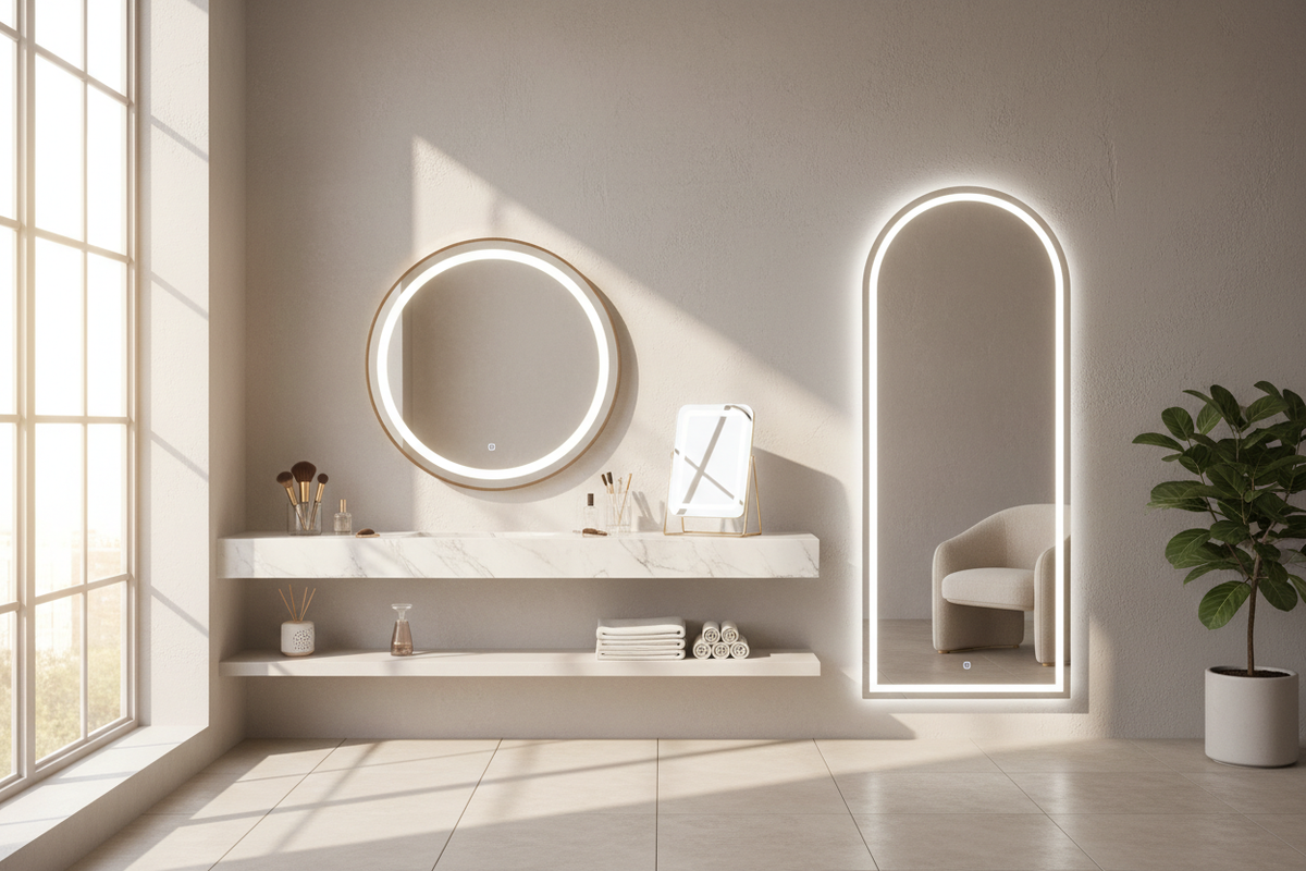 Cosmetic Light Up Mirrors: The Designer’s Guide to Perfect Lighting