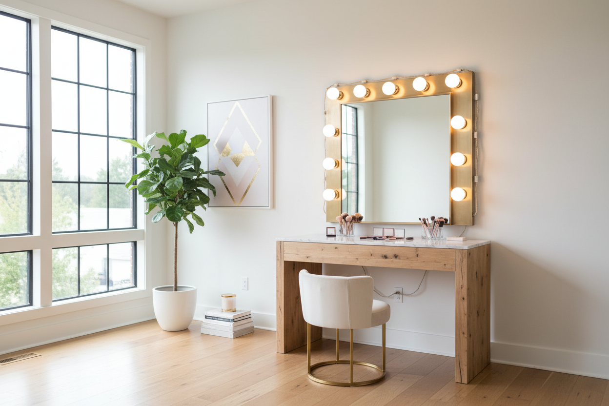 Achieving Studio Glow: The Guide to DIY Makeup Vanity Lights