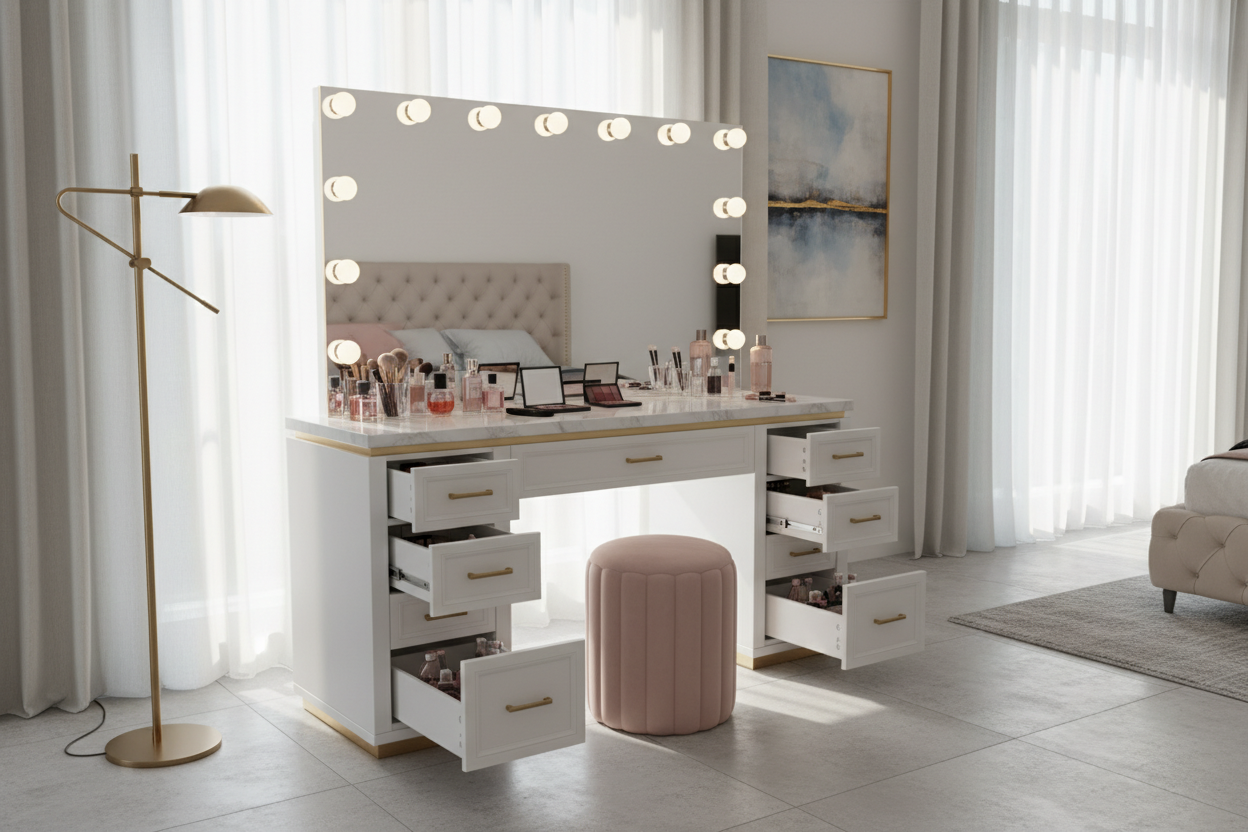 Score a High-End Look: Shopping the Makeup Vanity with Lights Sale