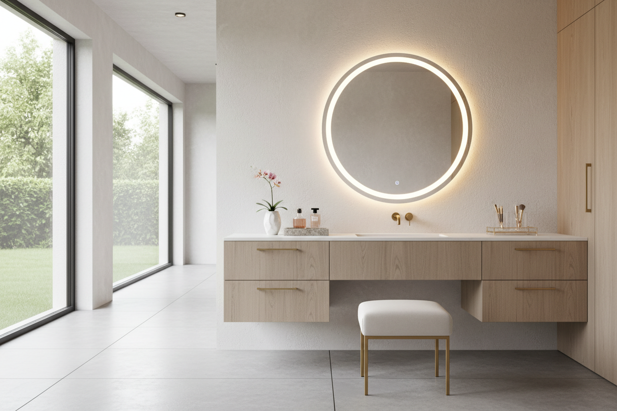 Elevate Your Vanity: The Ultimate Large Round Lighted Mirror Guide
