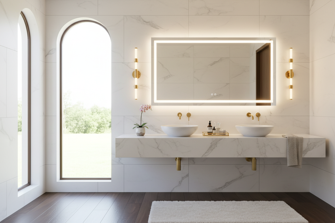 How to Style Vanity Mirror and Lights for a Luxury Look
