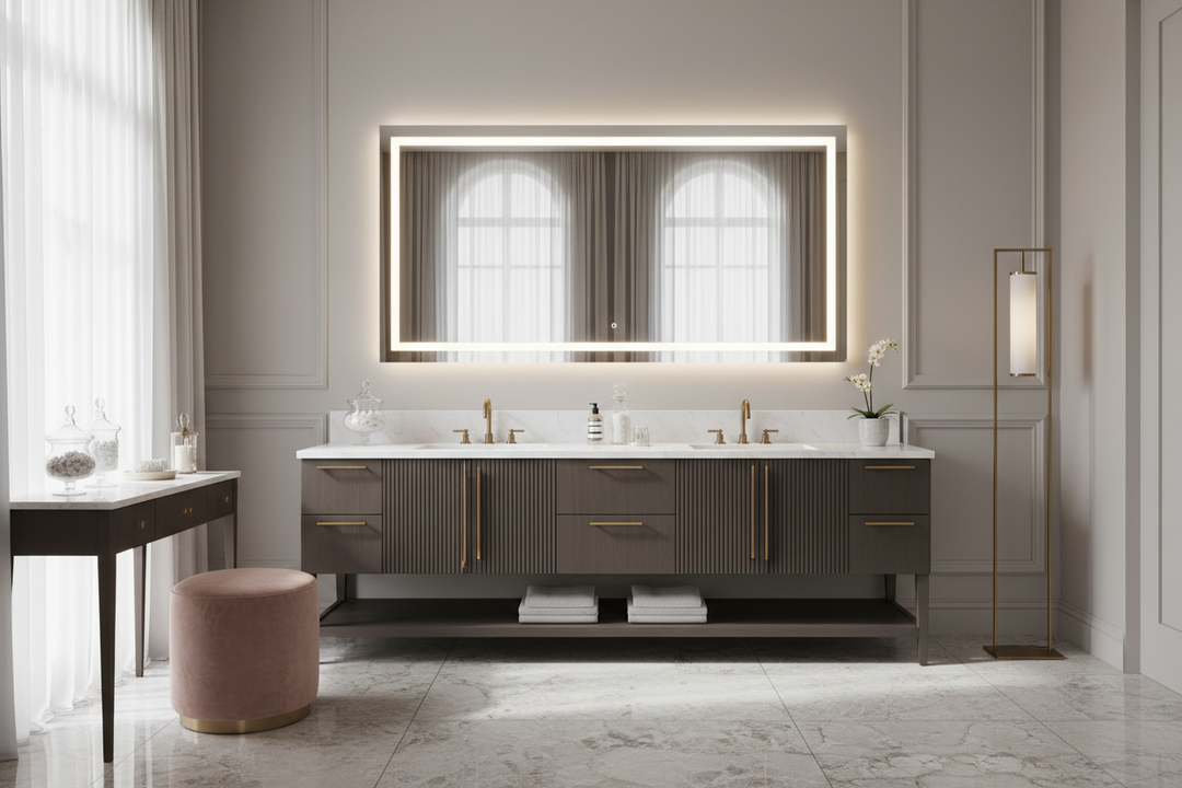 Why a Vanity with Lit Mirror Is the Ultimate Luxury Upgrade