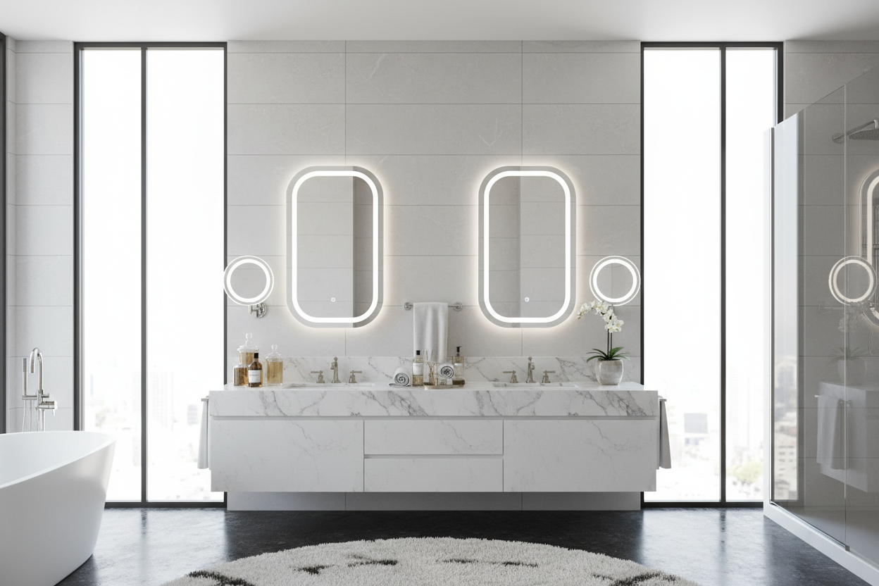 Elevate Your Vanity: The Guide to Luxury Bathroom Mirrors with Lights