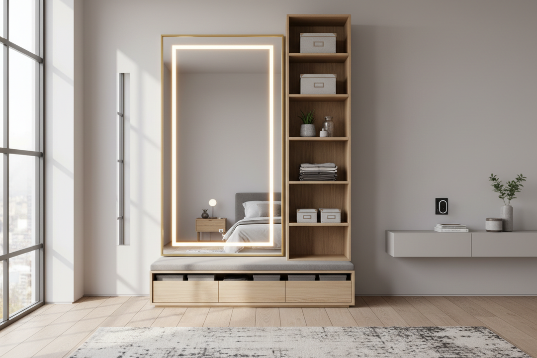 Is A Full Length Mirror With Lights And Storage Worth It? The Truth