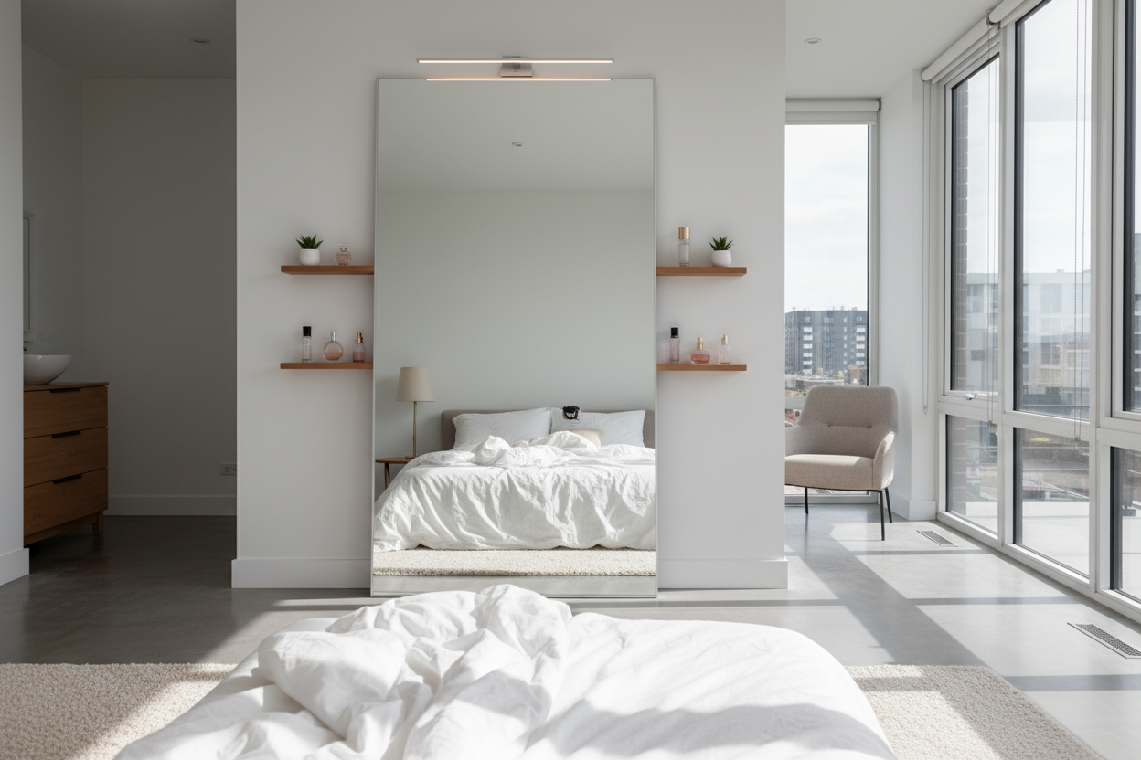 The Common Full Length Mirror Vanity Layout Mistake