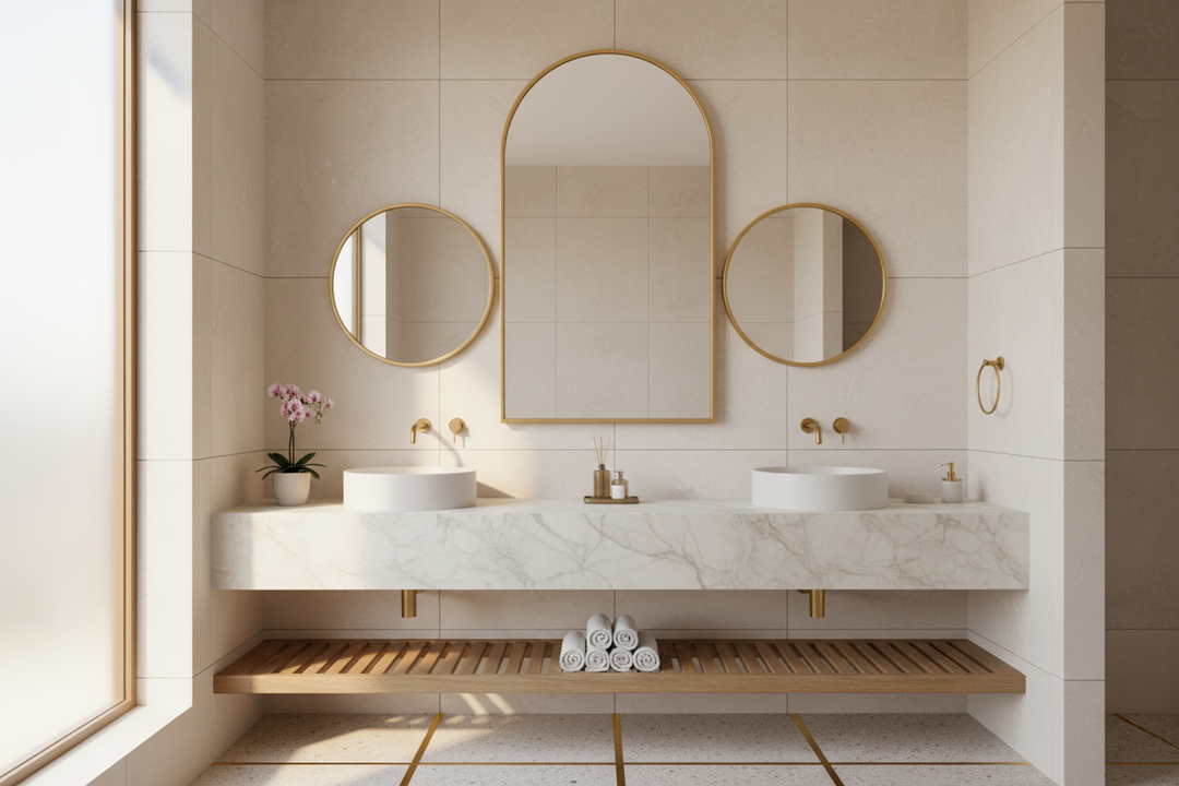 Elevate Your Vanity With the Perfect Mirror Bathroom Set Strategy