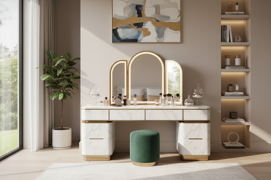 How to Style Your Large Vanity Set for a Luxury Look