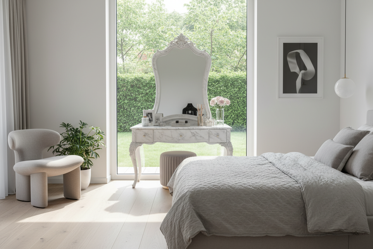 The Common Vanity Set Mistake Ruining Your Bedroom Layout