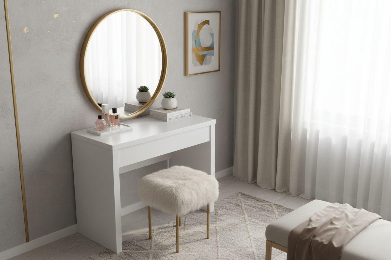 How to Style an Affordable Vanity Set for a Luxury Look