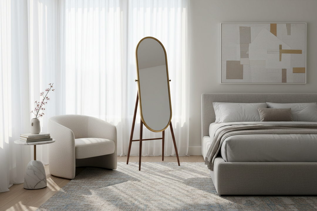 Is a Standing Vanity Mirror Worth the Floor Space?