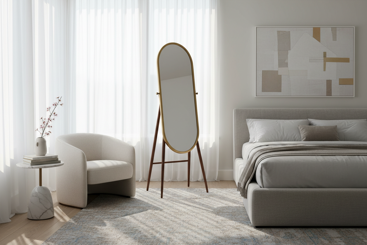 Is a Standing Vanity Mirror Worth the Floor Space?