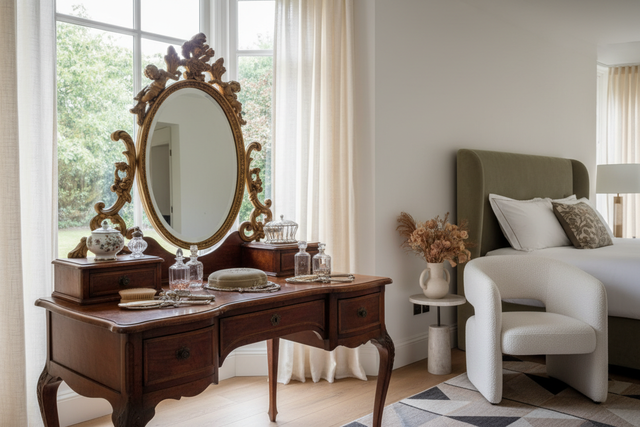 Curating Vintage Vanities with Mirrors: A Designer’s Guide
