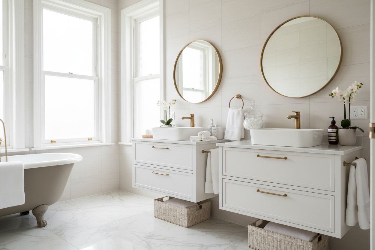 How to Style Cheap Vanities for a Luxury Look