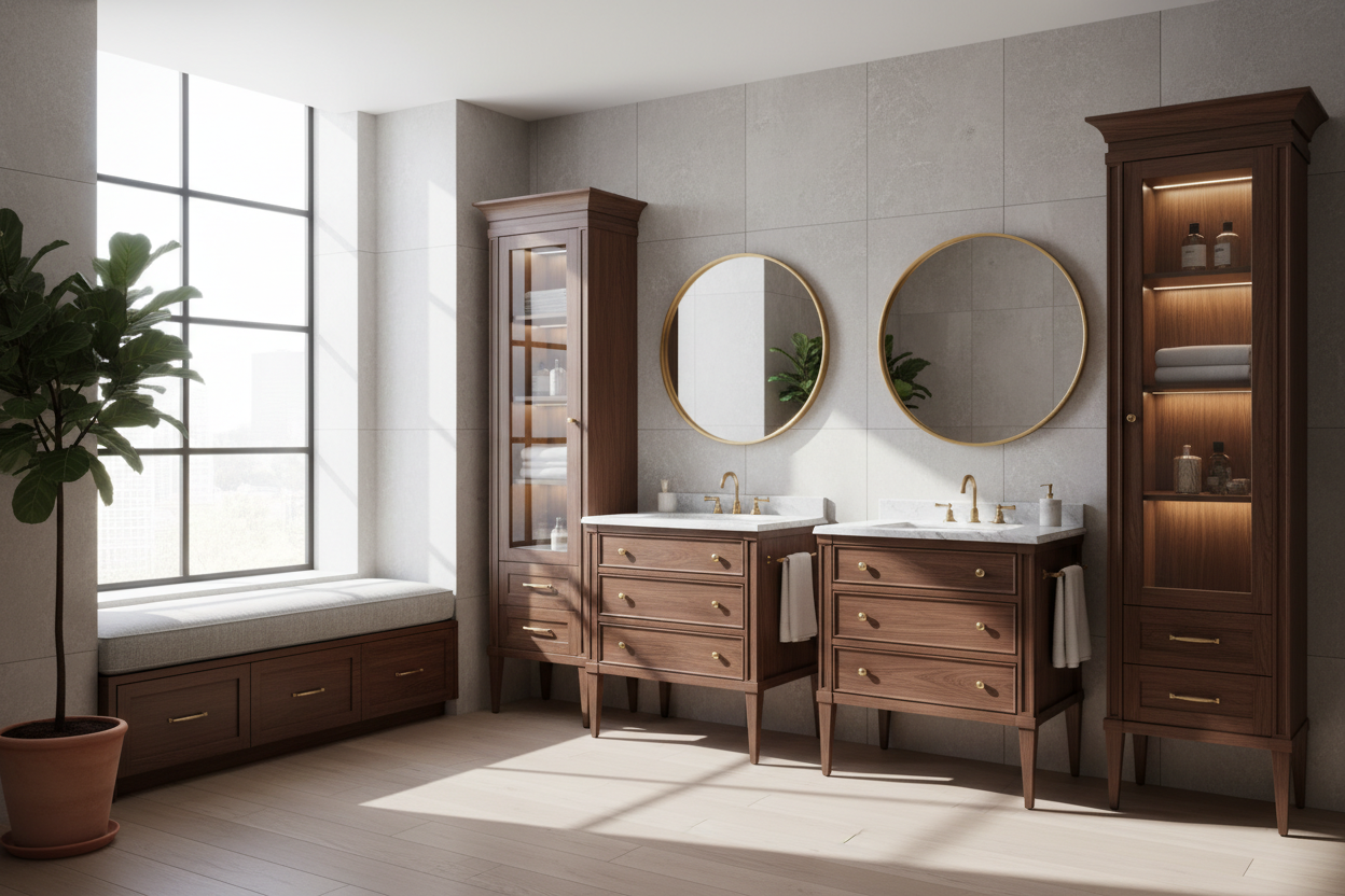 Bathroom Cabinets That Look Like Furniture: A Designer's Guide