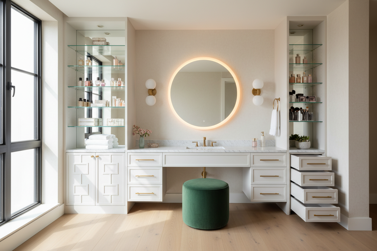 Vanity Rooms: The Designer Secret to a Clutter-Free Morning