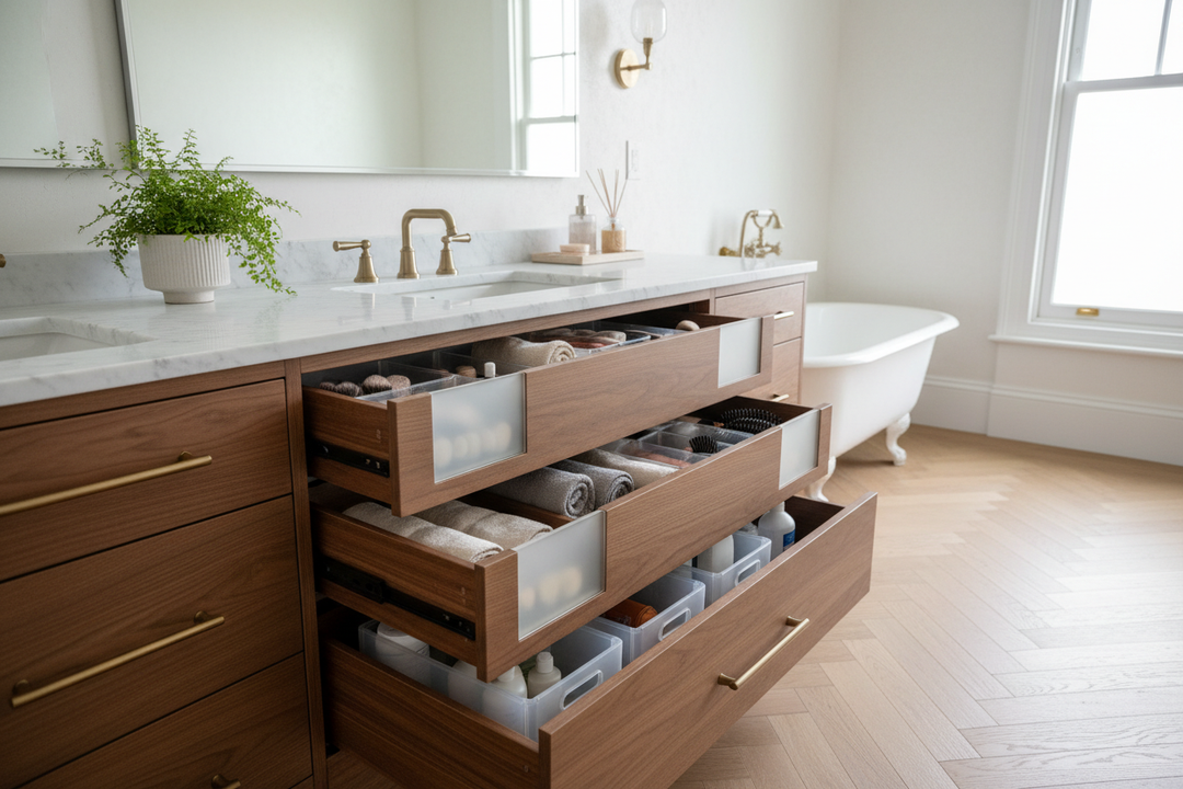 Storage Drawers for Vanity: The Secret to a Clutter-Free Bathroom
