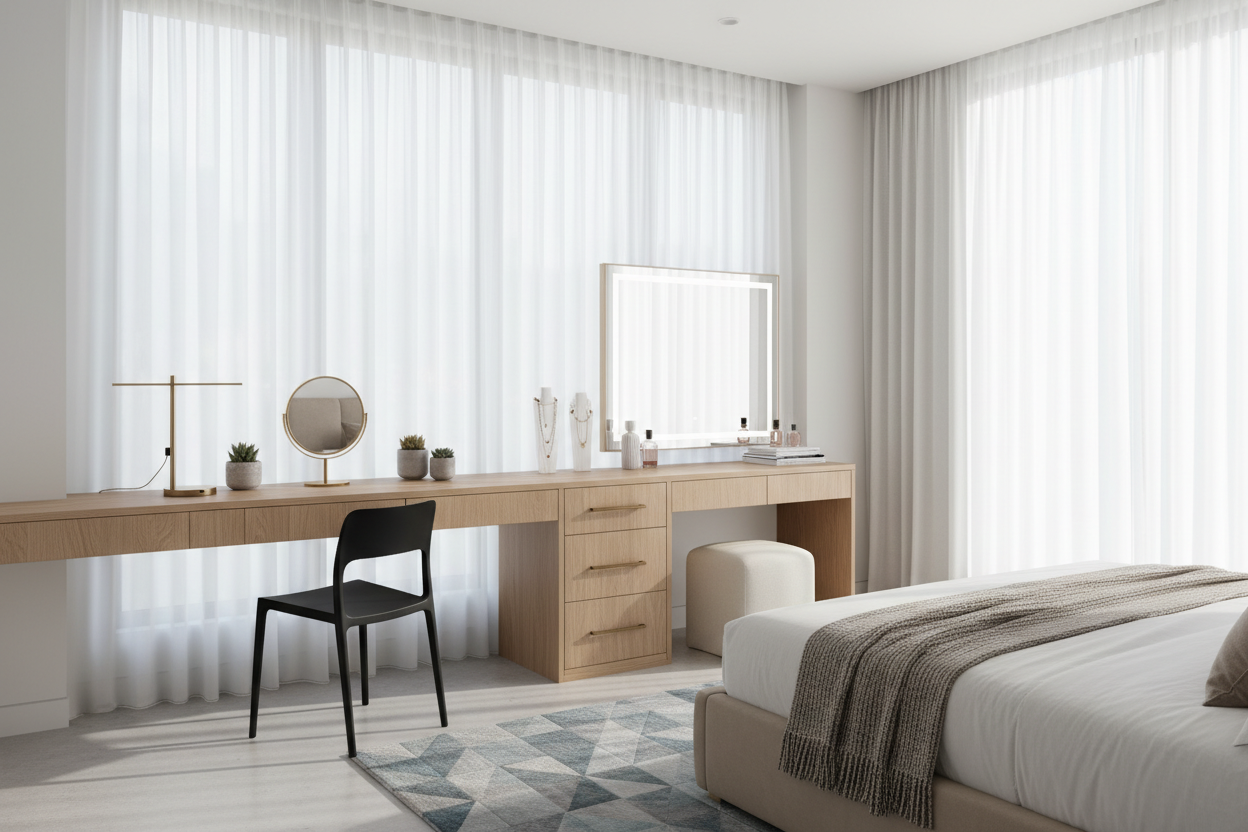 Desks and Vanities in Bedrooms: How to Make It Work