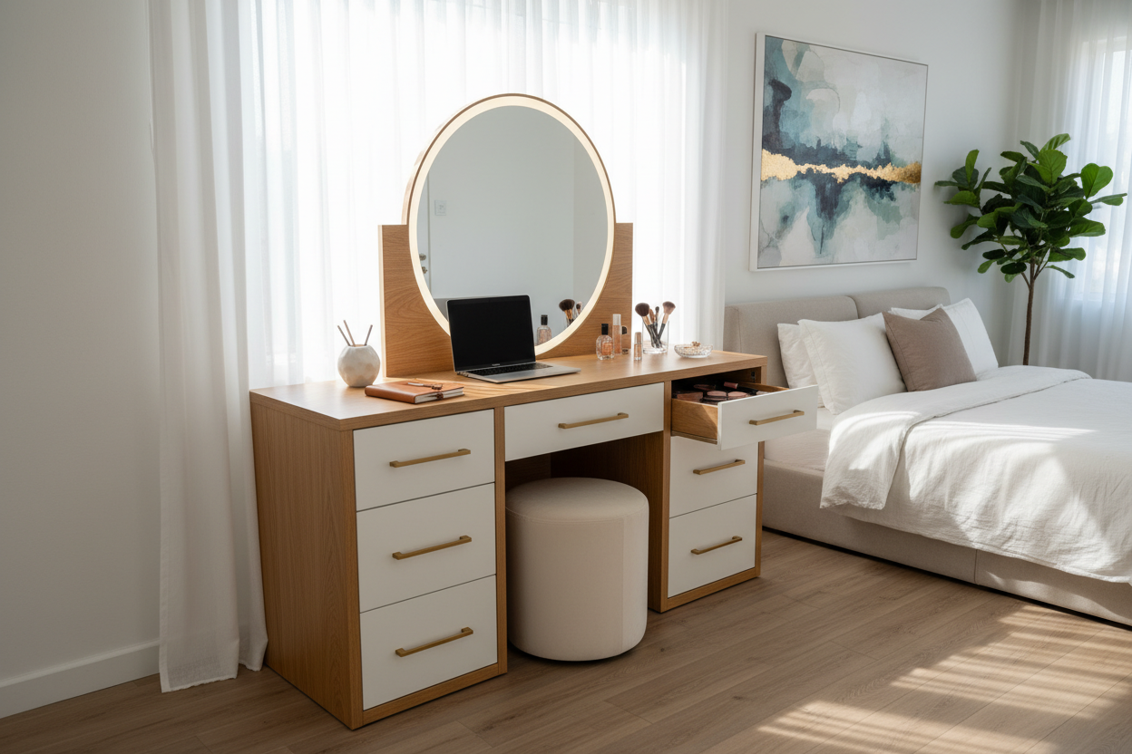 Desk Vanity Combination: A Designer's Guide to Double-Duty