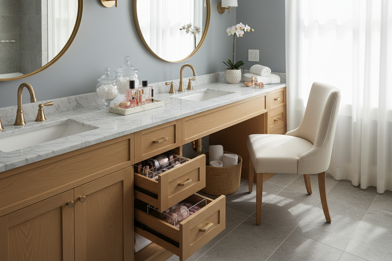 Bathroom Vanity Desk Secrets: How to Style and Size It Right