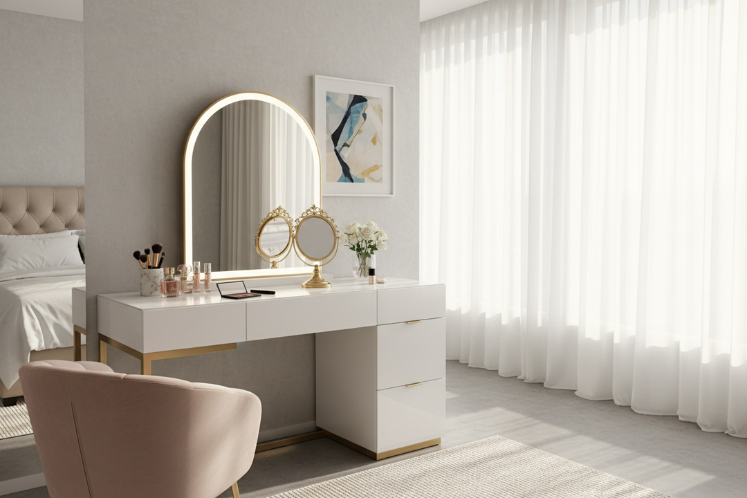 Desk Vanity Mirror: How to Style It for a High-End Look