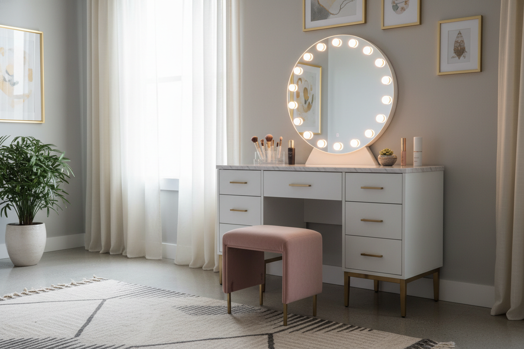Makeup Desk With Lighted Mirror: What Designers Actually Think