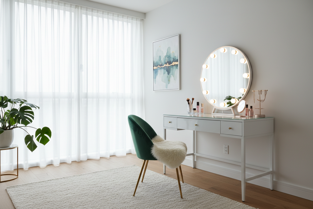 Vanity Desk With Mirror and Lights and Chair: Designer Truths