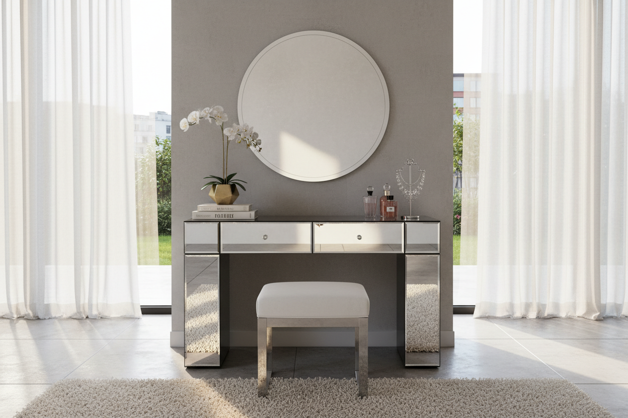 Mirrored Table Vanity: How to Style It for a High-End Look