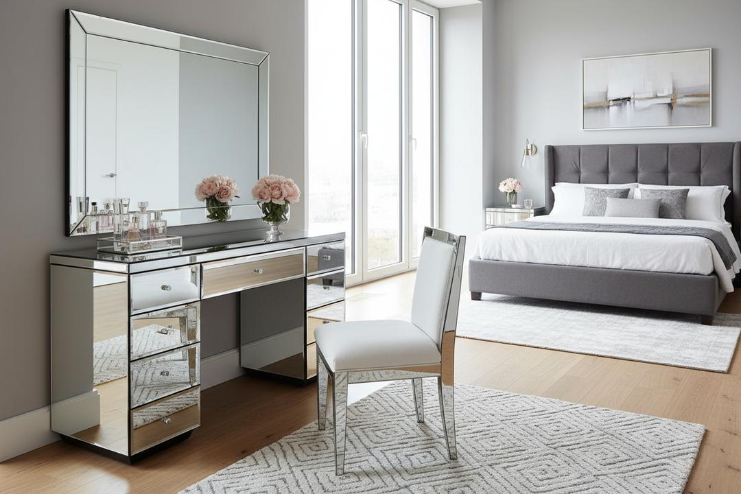 Is a Mirrored Vanity Table and Chair Worth It? A Designer's Take