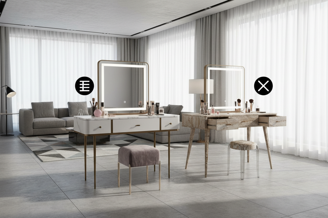 Makeup Table on Sale: How to Spot Quality vs. Cheap Junk