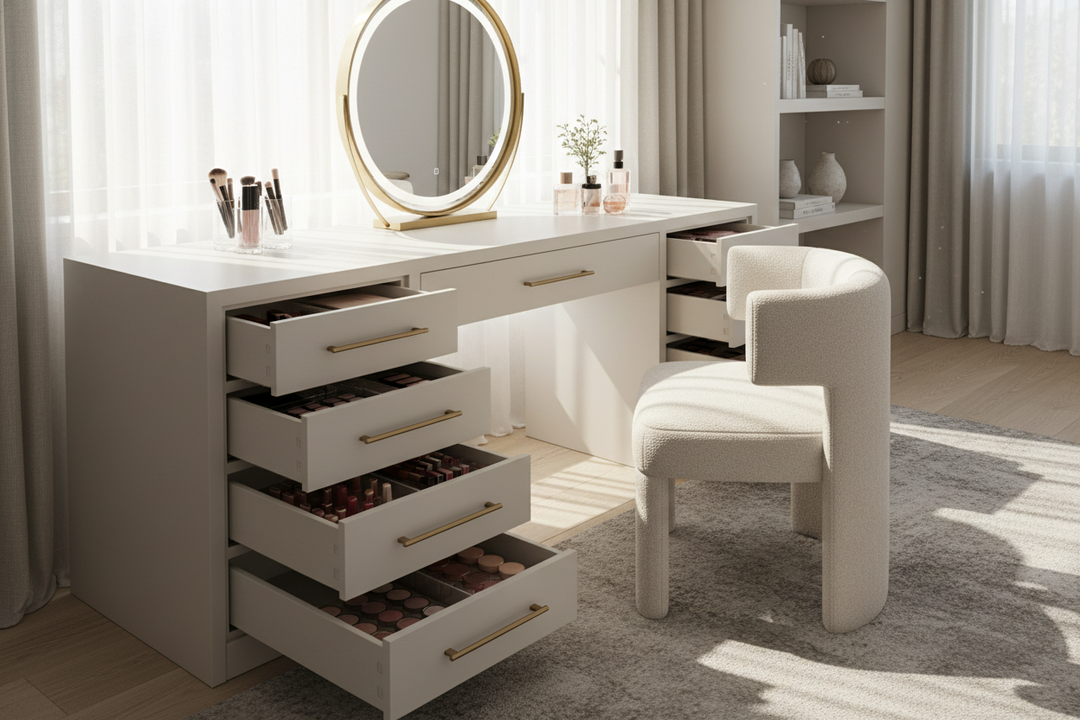 Vanity Drawers Makeup: What Furniture Stores Won't Tell You