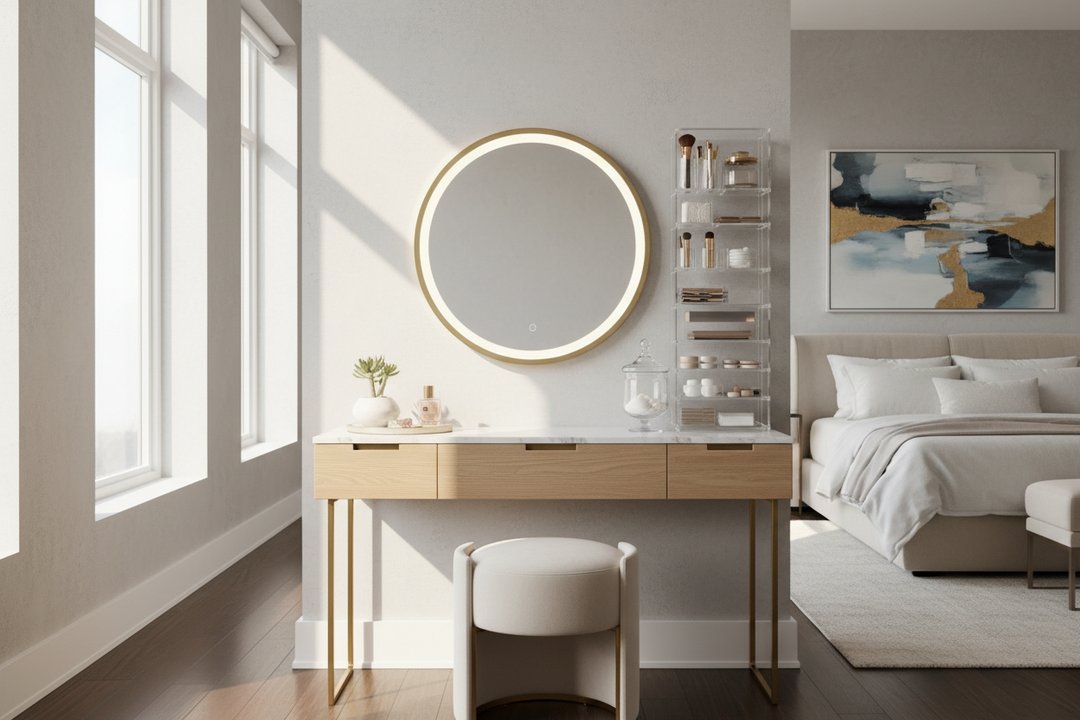 Makeup Vanity and Storage: How to Style a Clutter-Free Zone