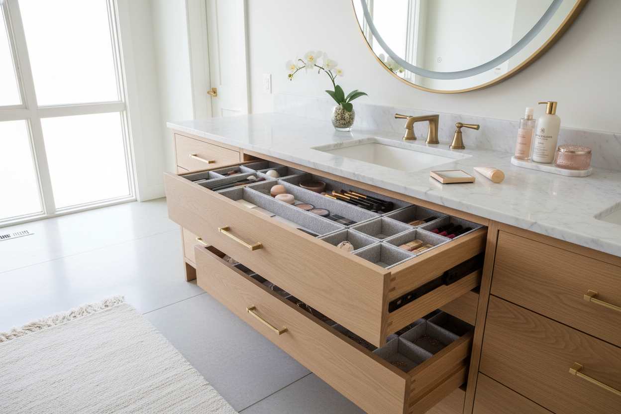 Vanity Makeup Drawer Specs: What Designers Actually Look For