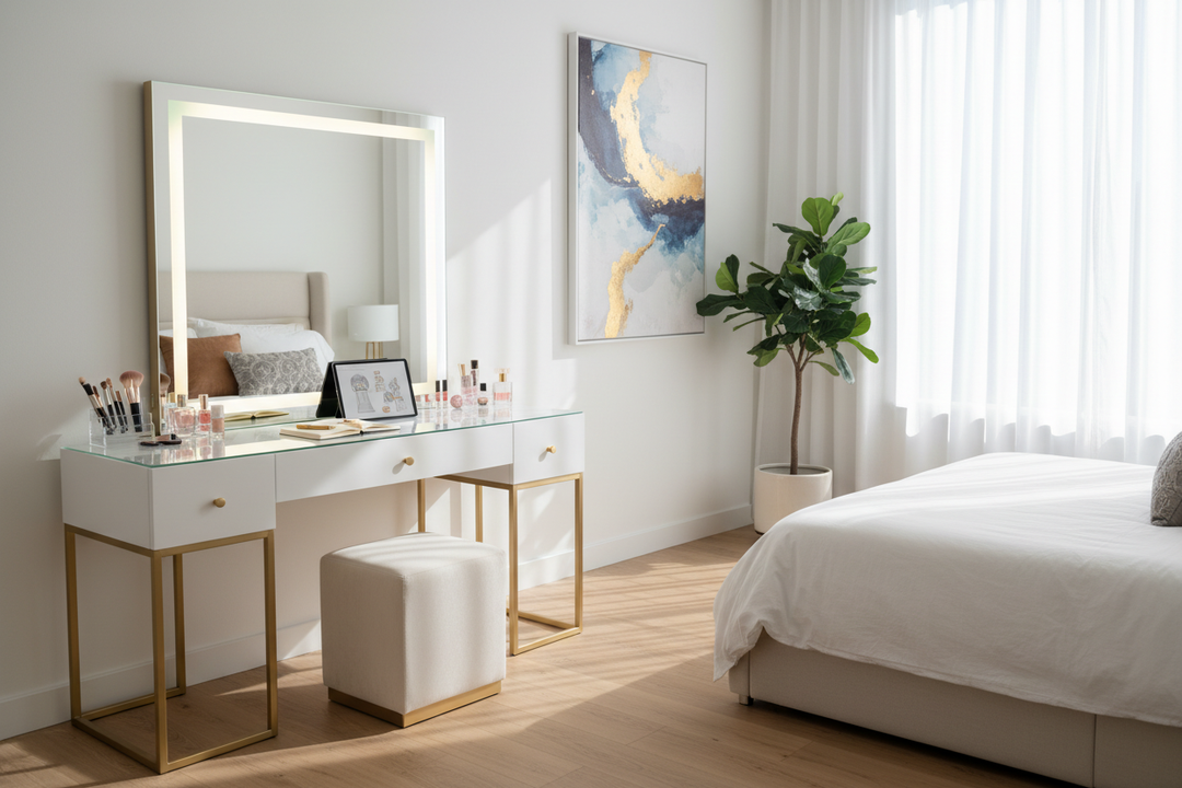 Is an Overstock Makeup Vanity Worth It? What Designers Think