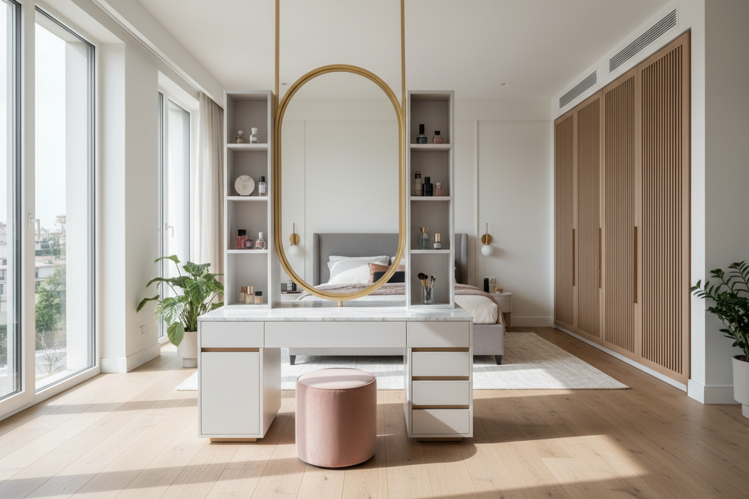 Is a Dressing Table With a Mirror Worth the Bedroom Space?