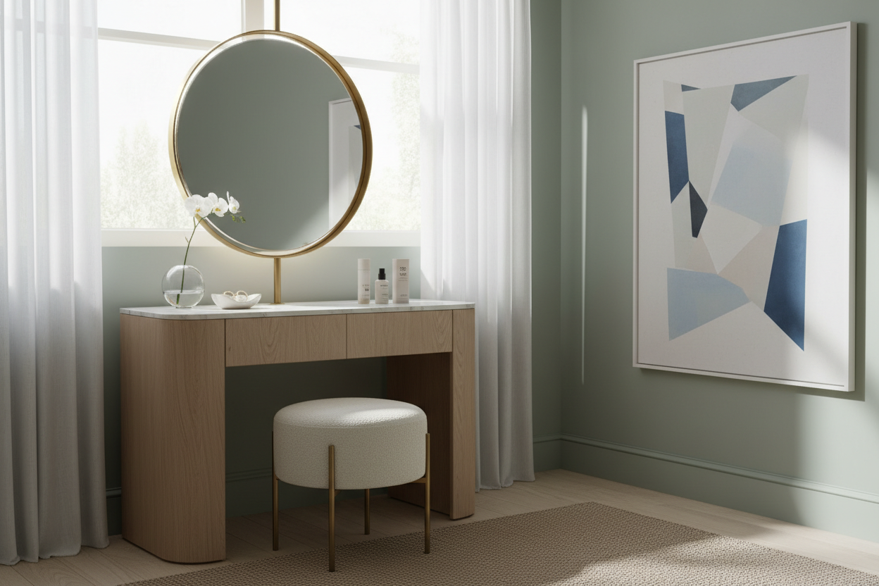 Dressing Table Stool and Mirror: What Designers Actually Buy