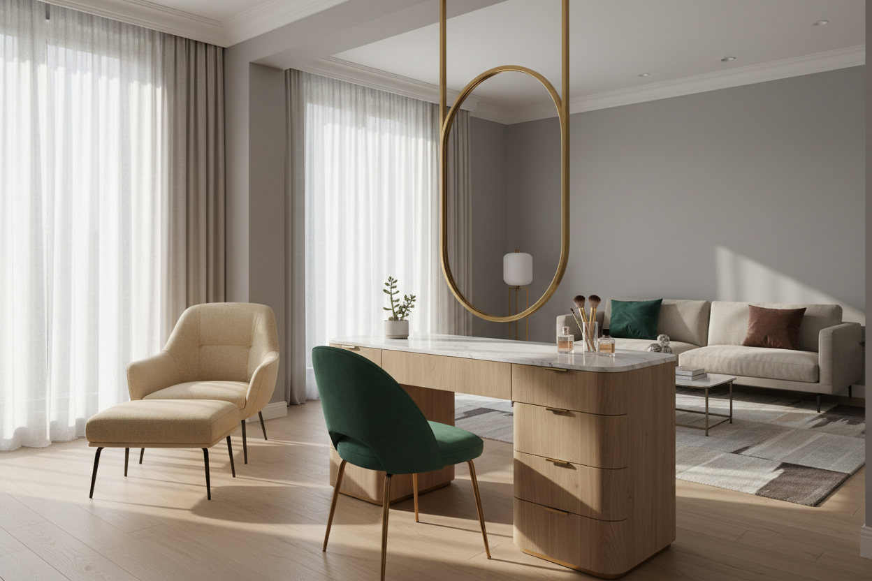 Dressing Tables and Chairs: The Designer Guide to Vanity Spaces
